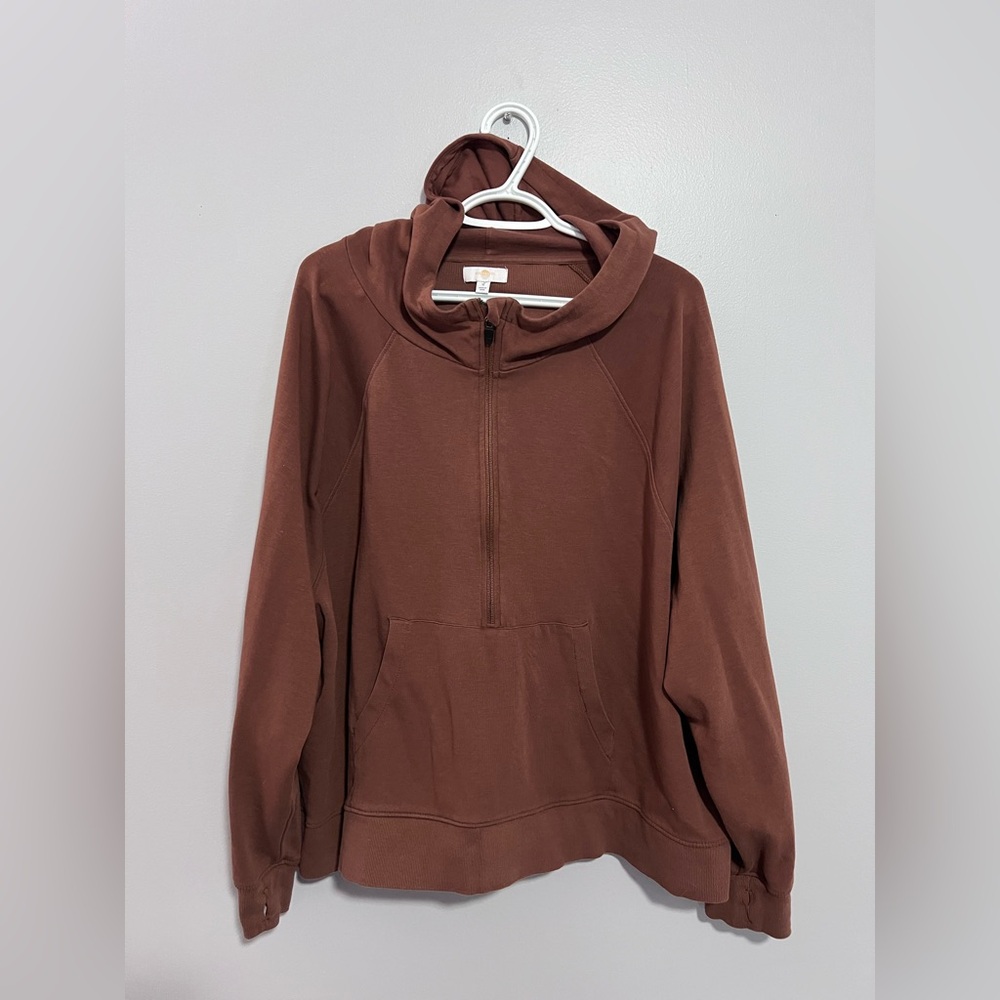 Woman’s Body & Sol Quarter Zip Size 1X